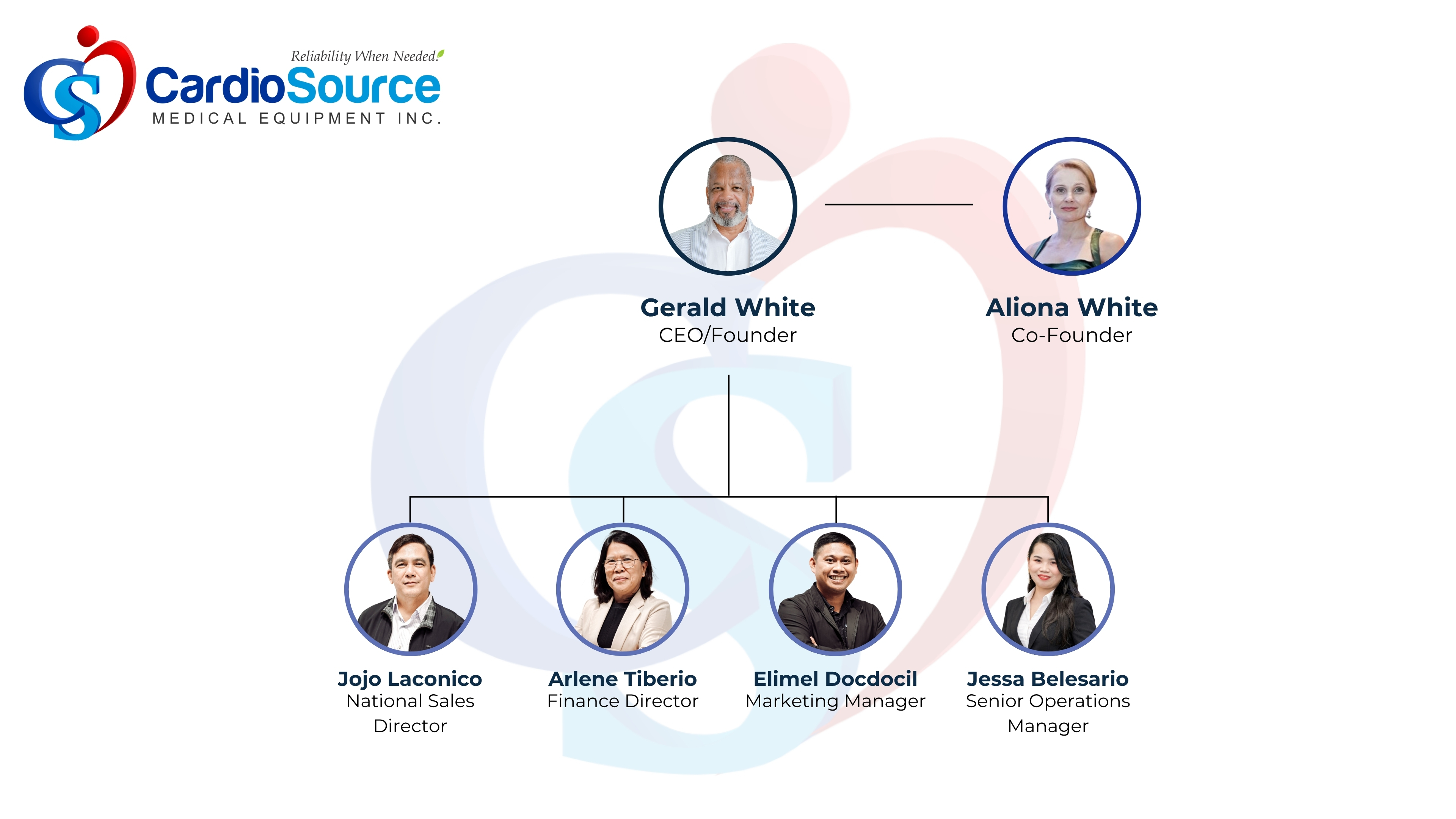 Organizational chart — section 1
