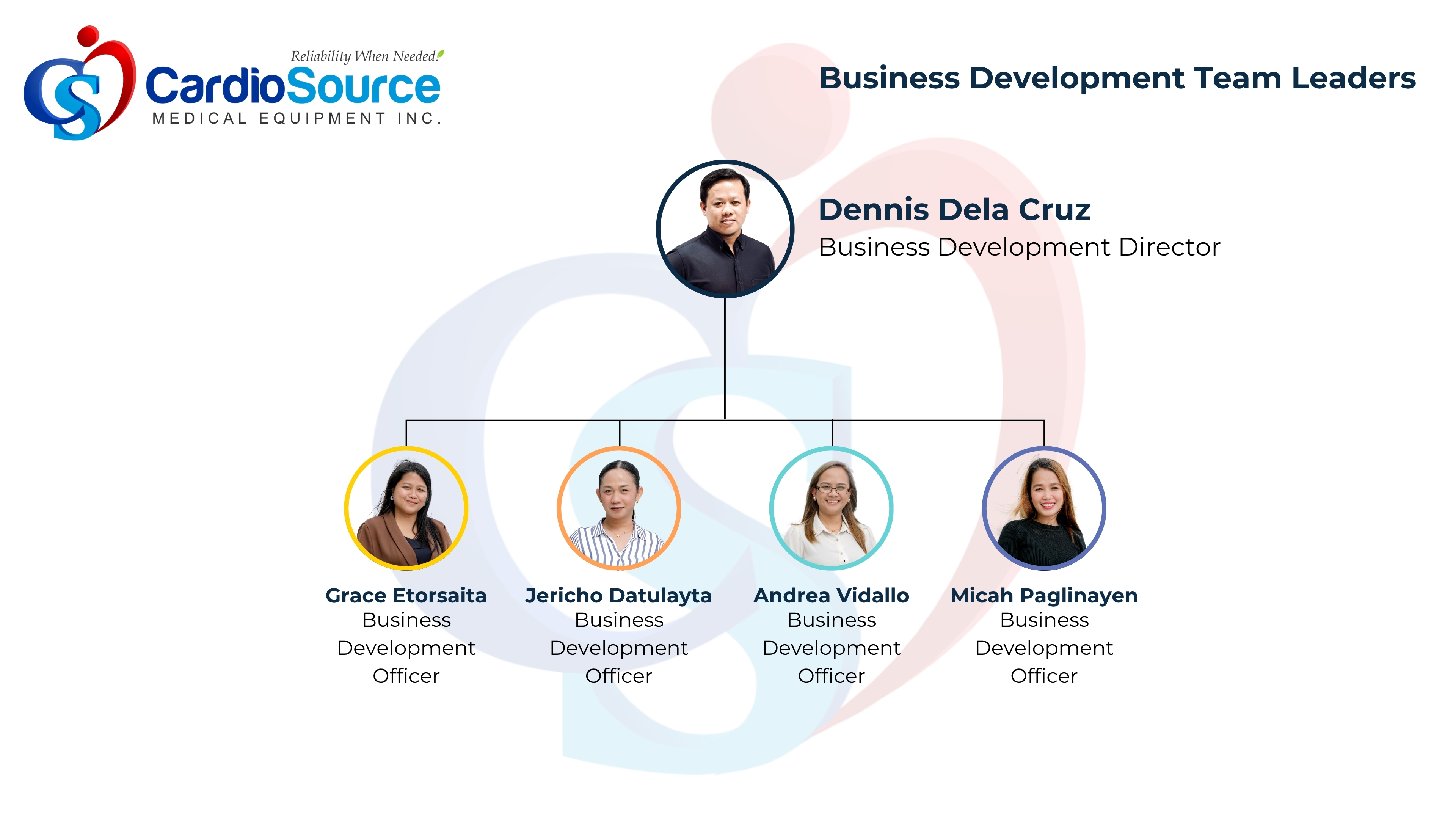 Organizational chart — section 4
