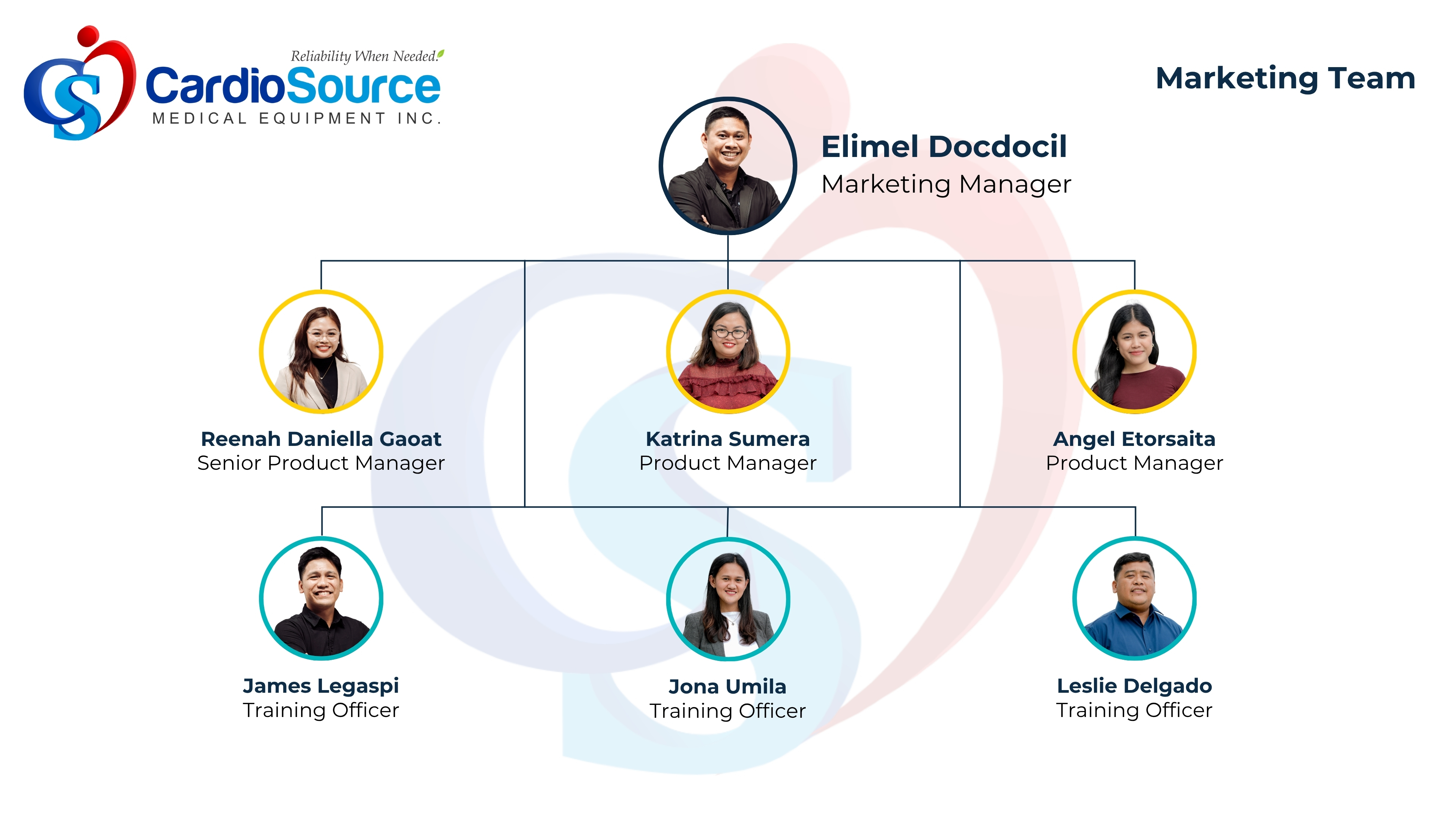 Organizational chart — section 6